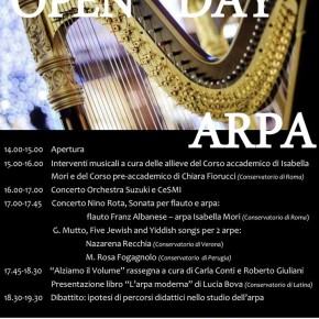 L’Arpa al Conservatorio di Santa Cecilia