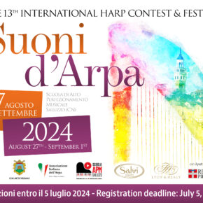 The 13th International Harp Contest in Italy 2024 “Suoni d’Arpa”